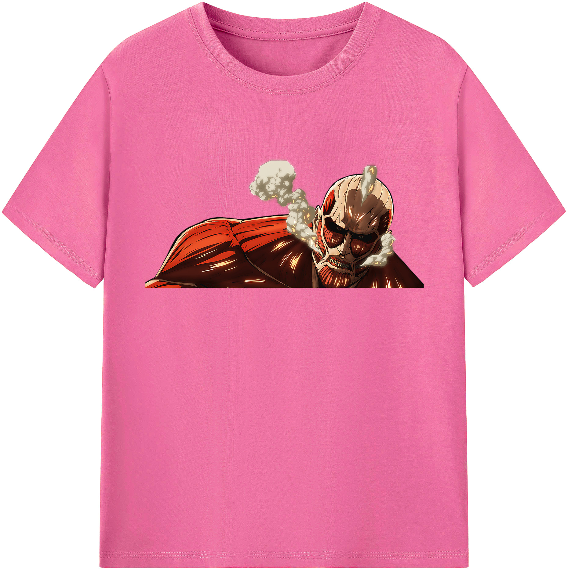 （画像用） 進撃の巨人 Attack on Titan レディースカジュアルプリントTシャツ（綿100％）
